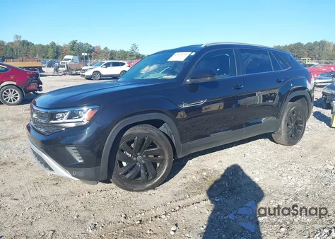 2022 Volkswagen Atlas Cross Sport 3.6L V6 Se W/Technology из США, поврежденный, VIN 1V2WE2CA6NC217021